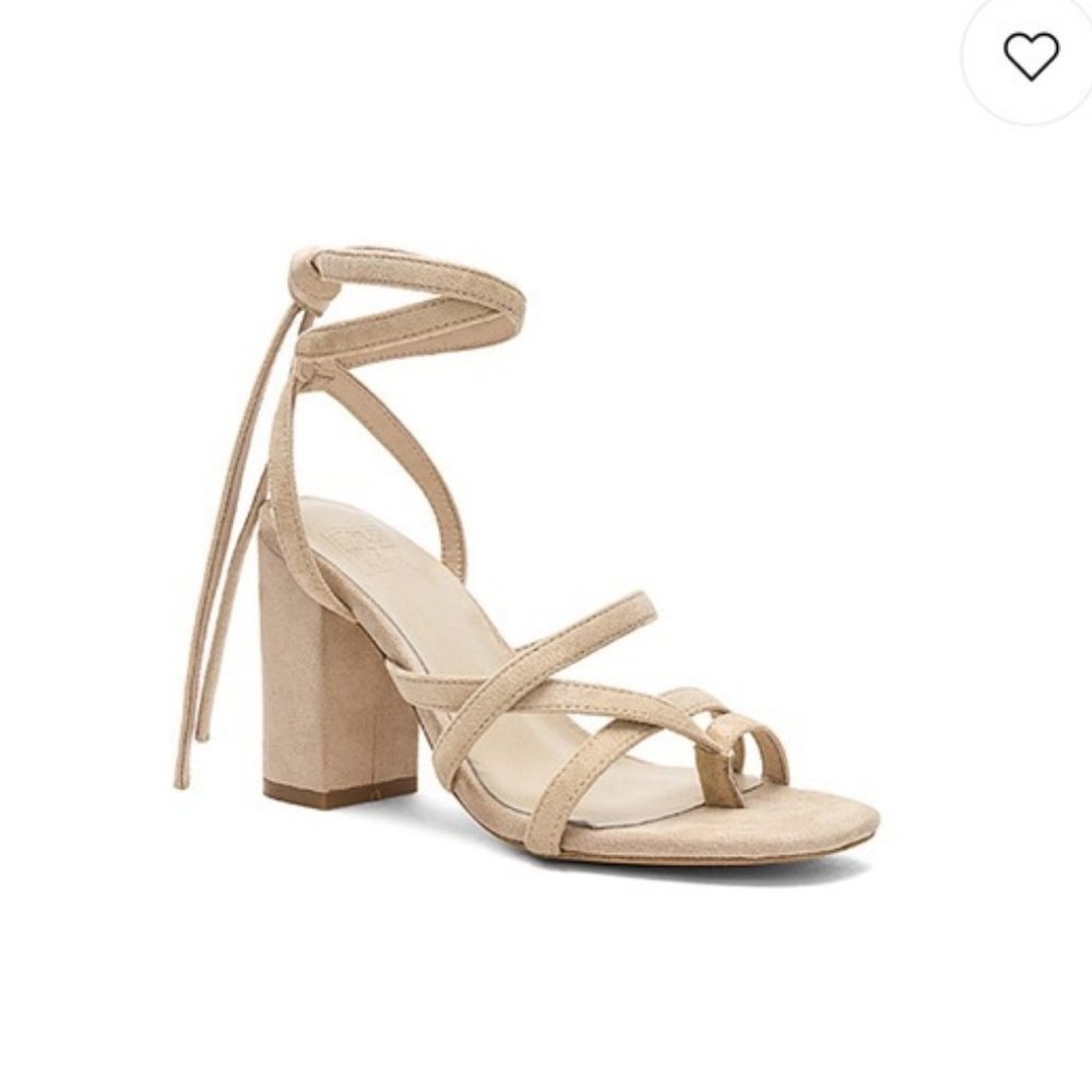 Raye x Stone Cold Fox Sangria Suede Heel